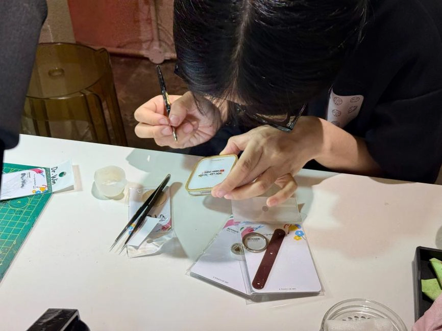 Mini-You Keychain Workshop | Create Your Own Personalized Souvenir in Hanoi